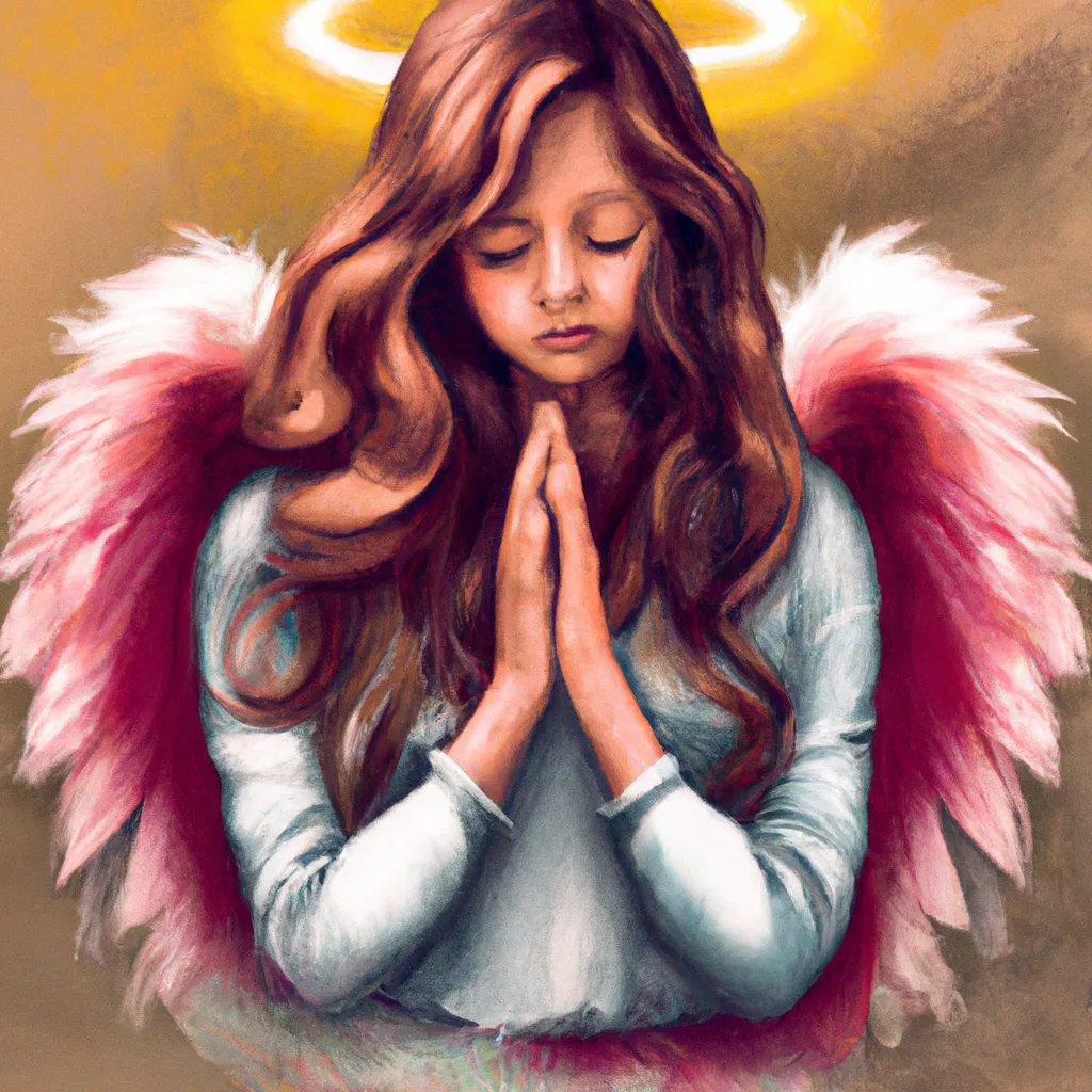 Imagem anjo yesalel oracao