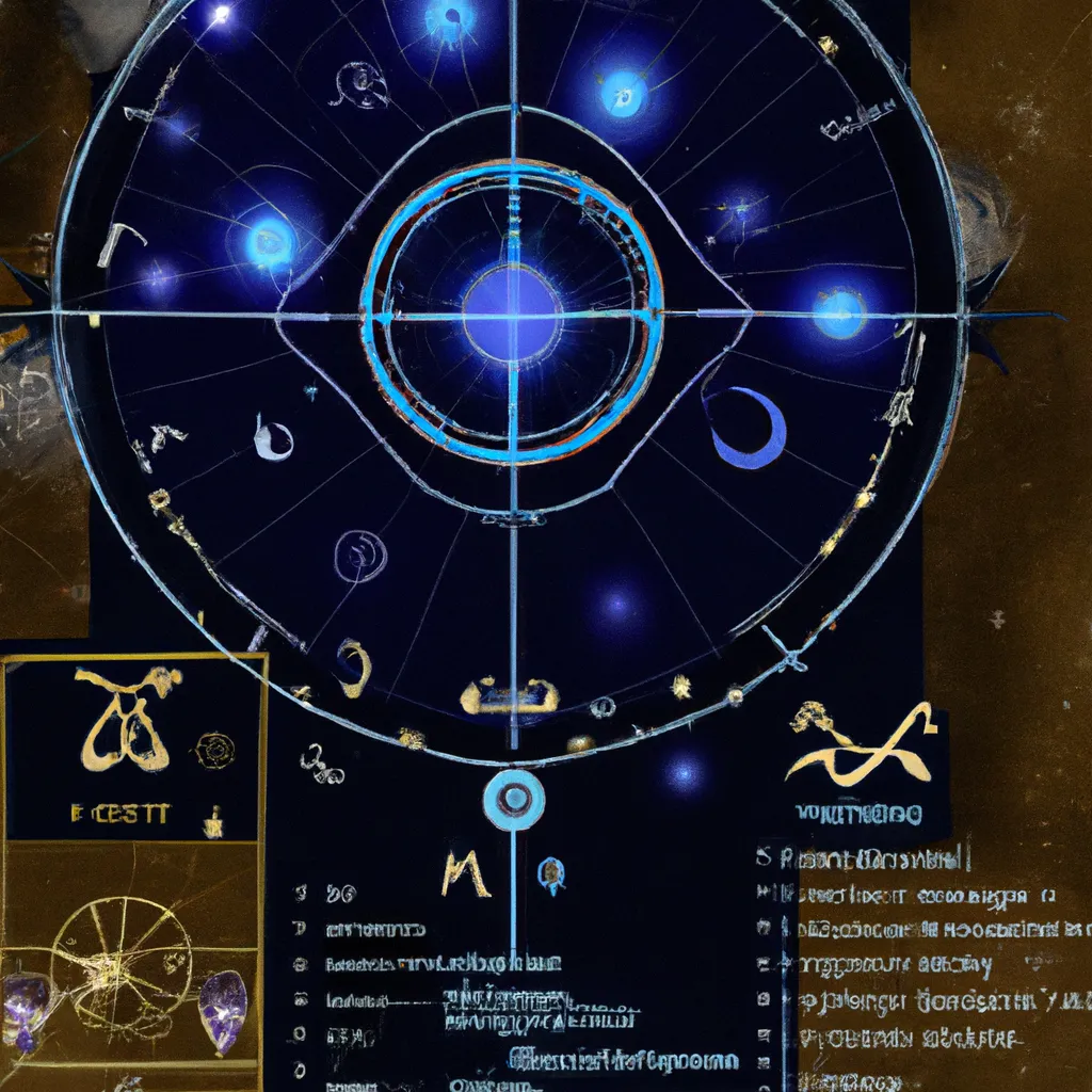 Imagem astrologia luz e sombra mapa astral