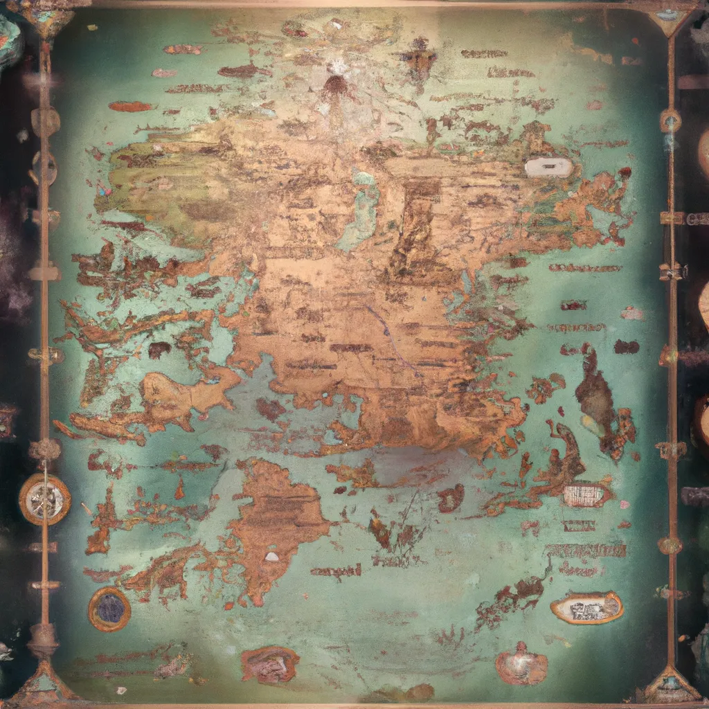 Imagem astrologia mapa