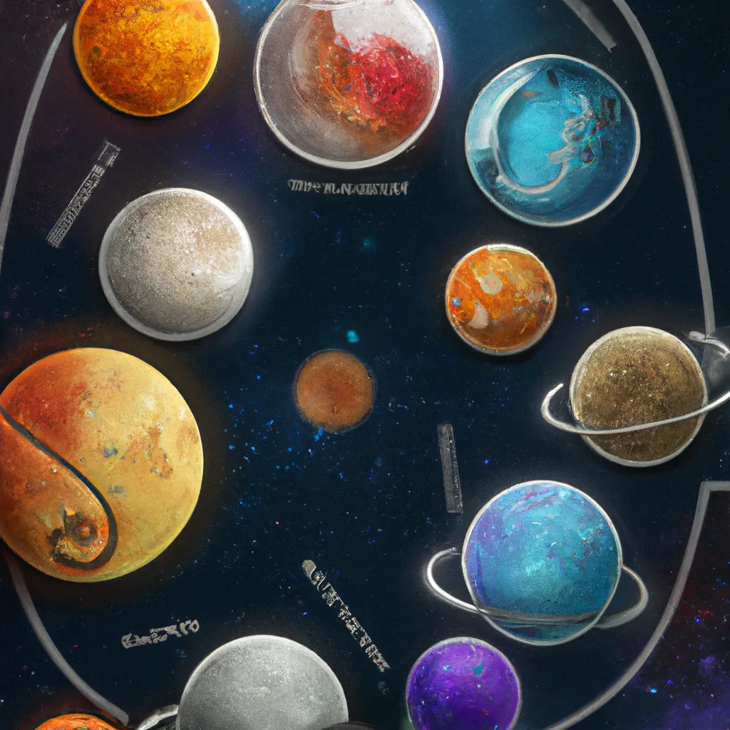 Imagem astrologia planetas