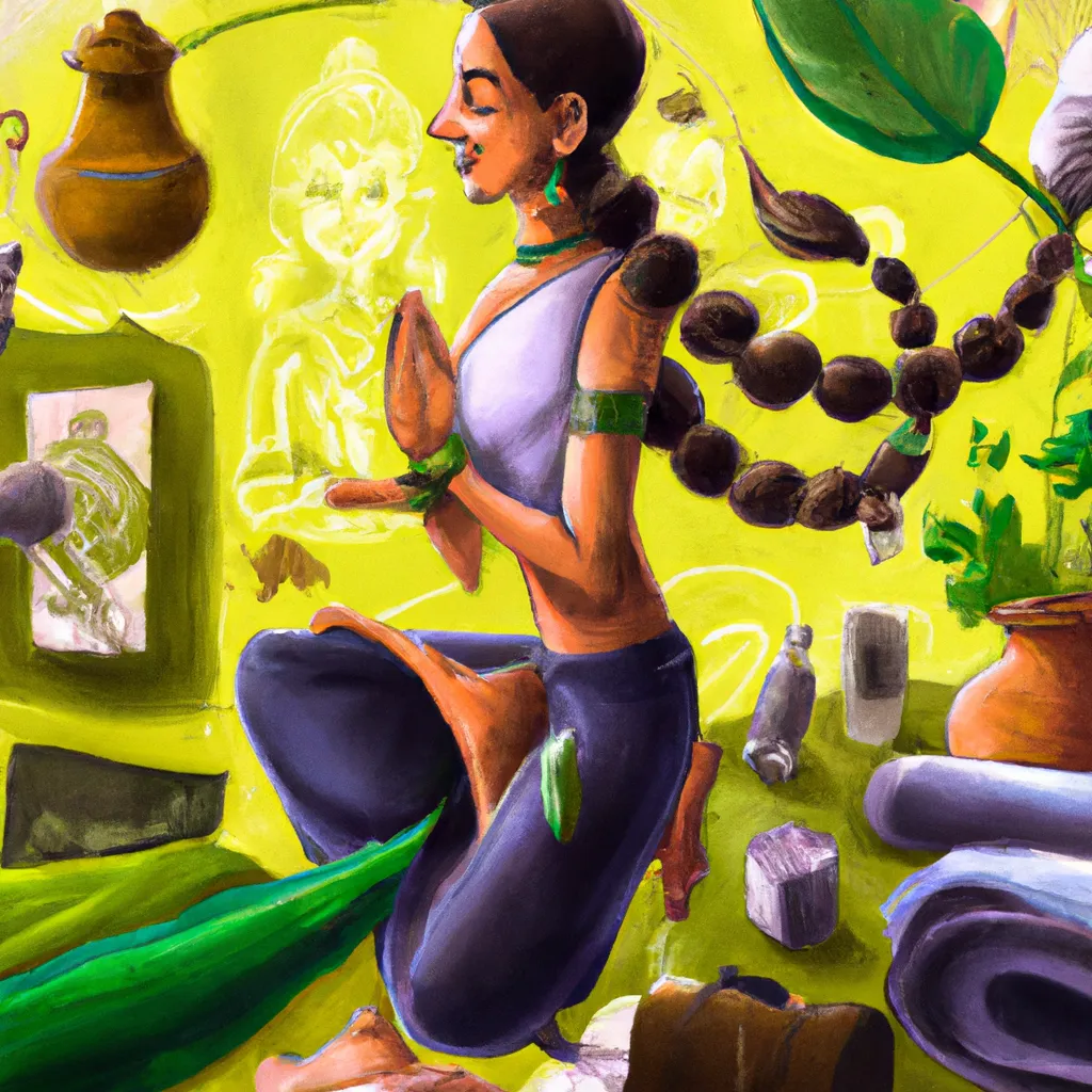 Imagem ayurveda e yoga