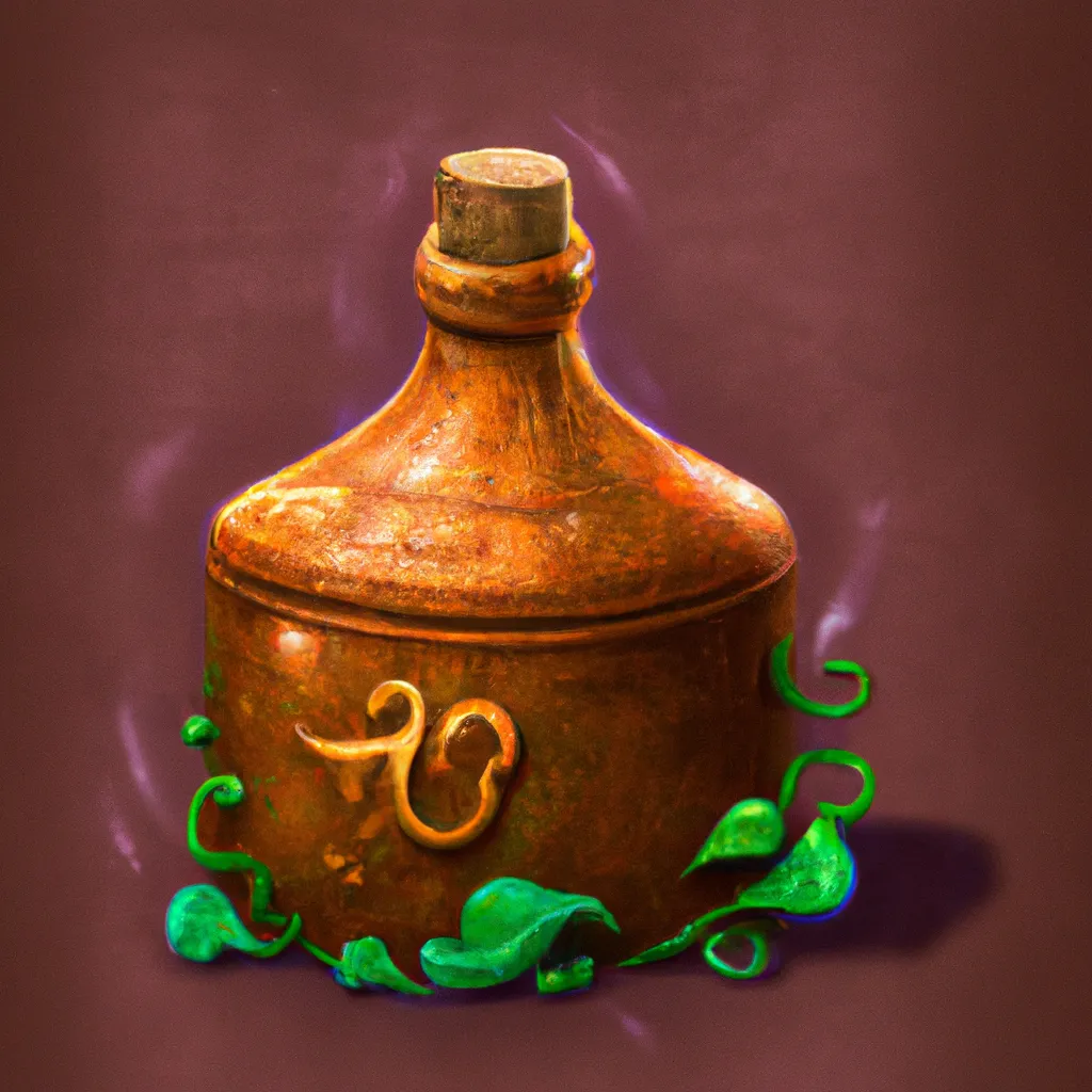 Imagem ayurveda garrafa de cobre