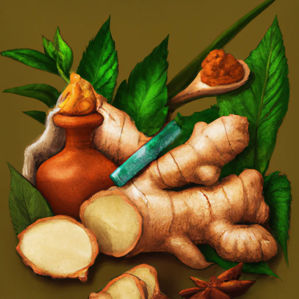 Imagem ayurveda gengibre