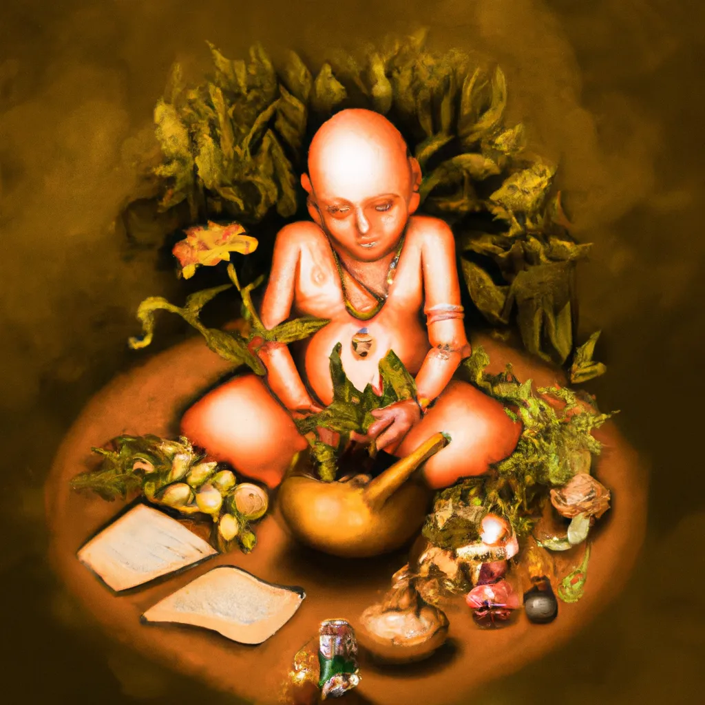 Imagem ayurveda historia