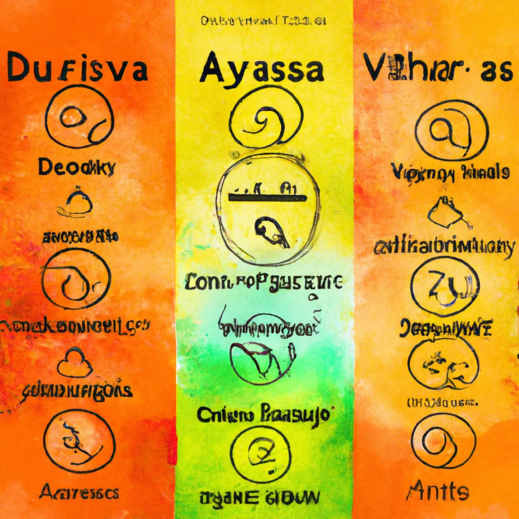 Imagem ayurveda questionario doshas
