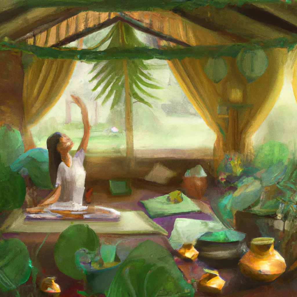 Imagem ayurveda yoga retreat