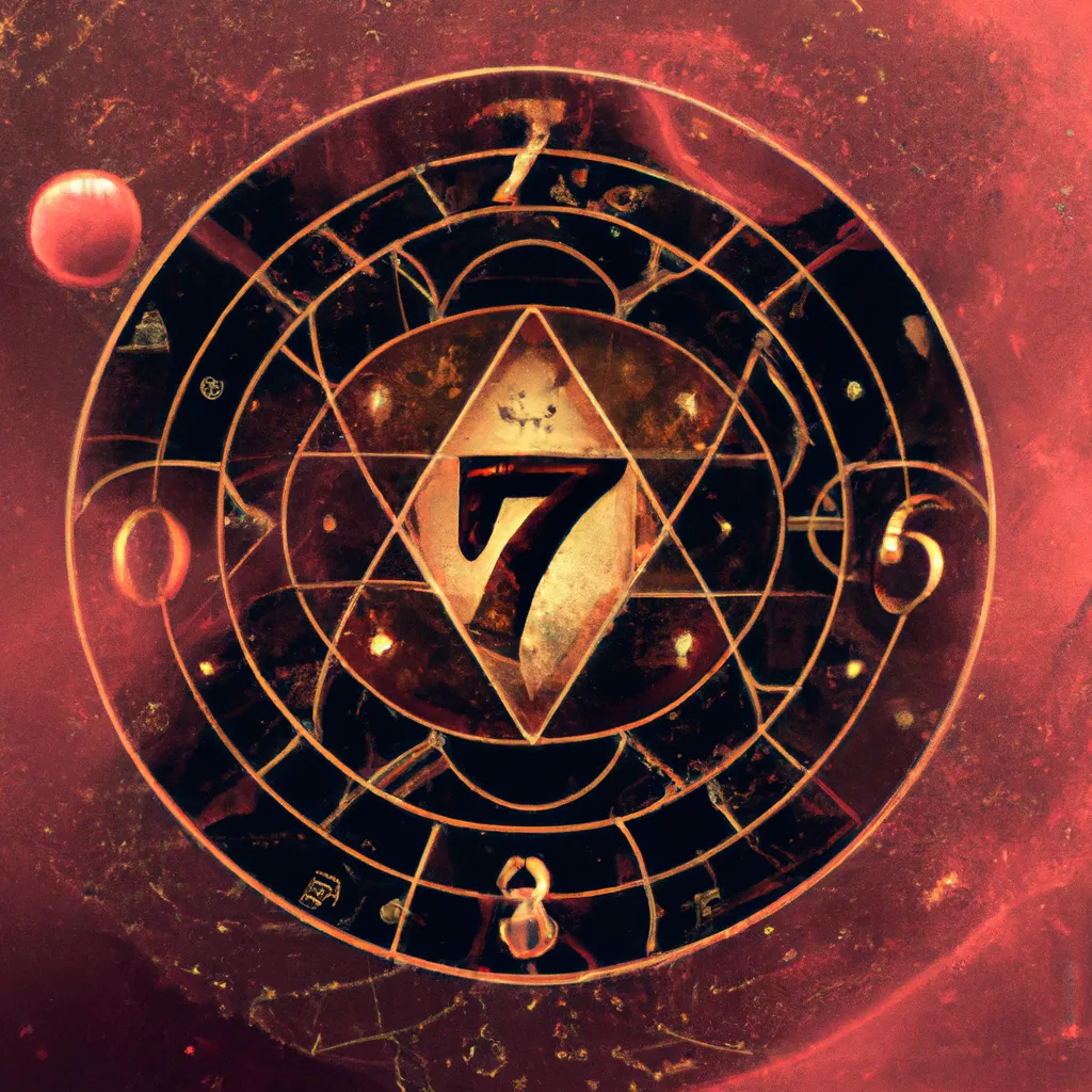 Imagem cabala numeros