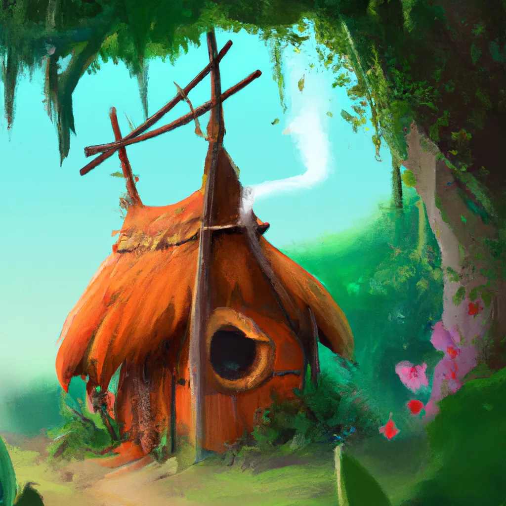 Imagem cabana infantil