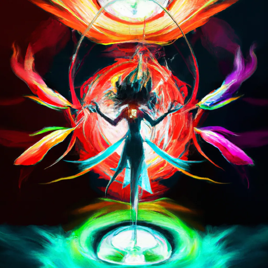 Imagem chakra umbilical desequilibrado