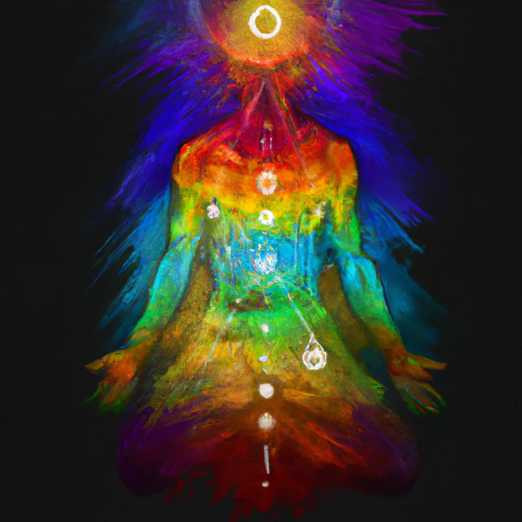 Imagem chakras abertos sintomas