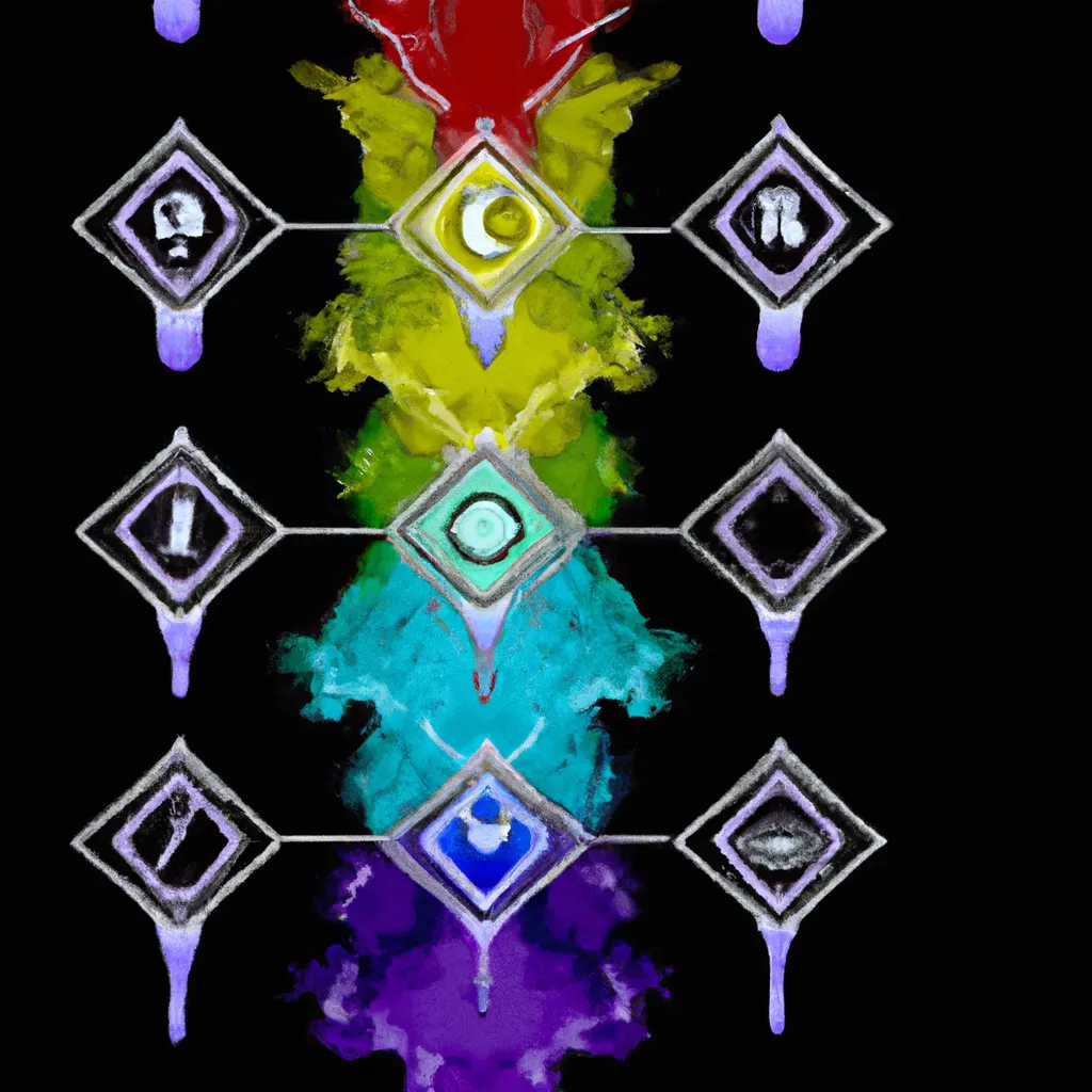 Imagem chakras alinhados