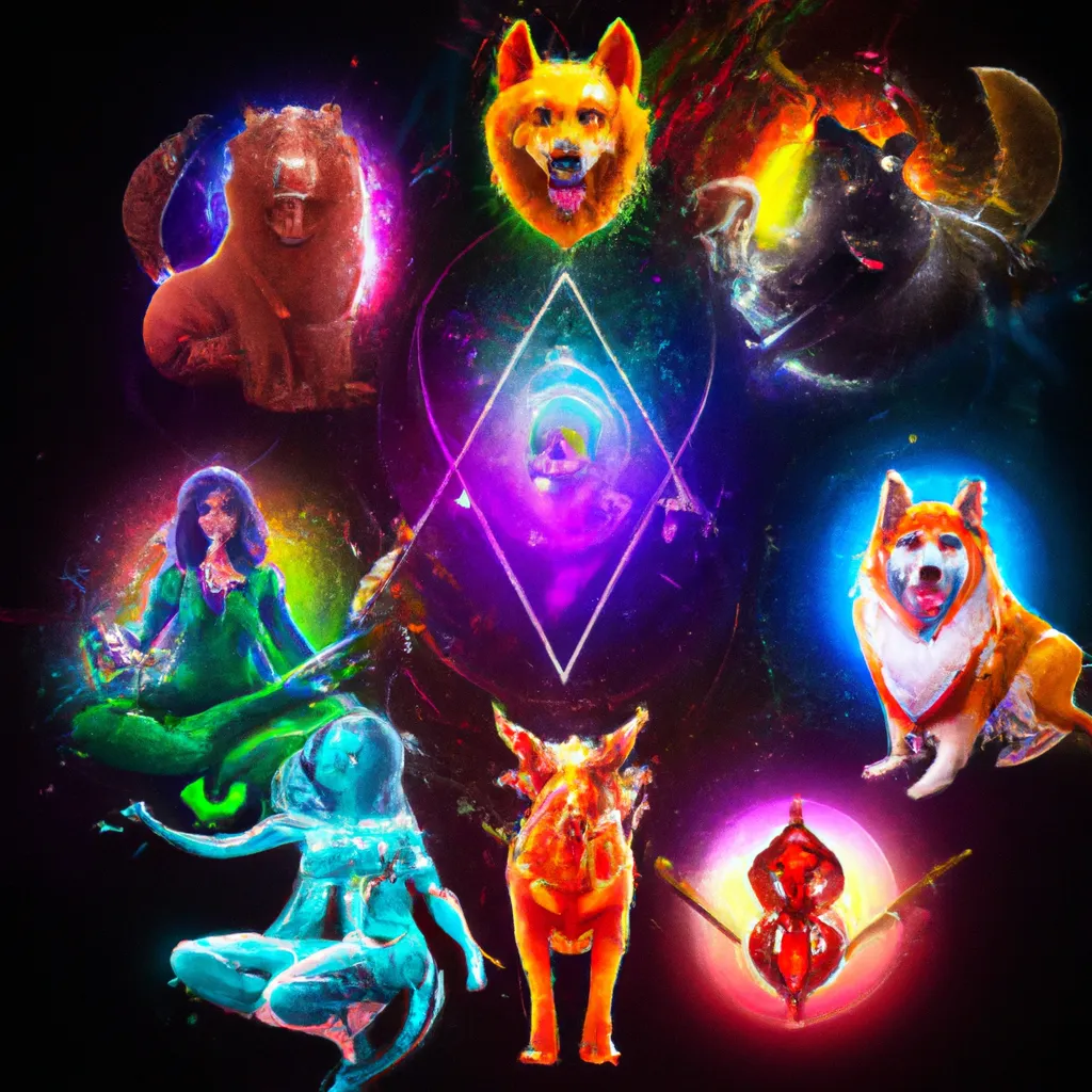 Imagem chakras animais