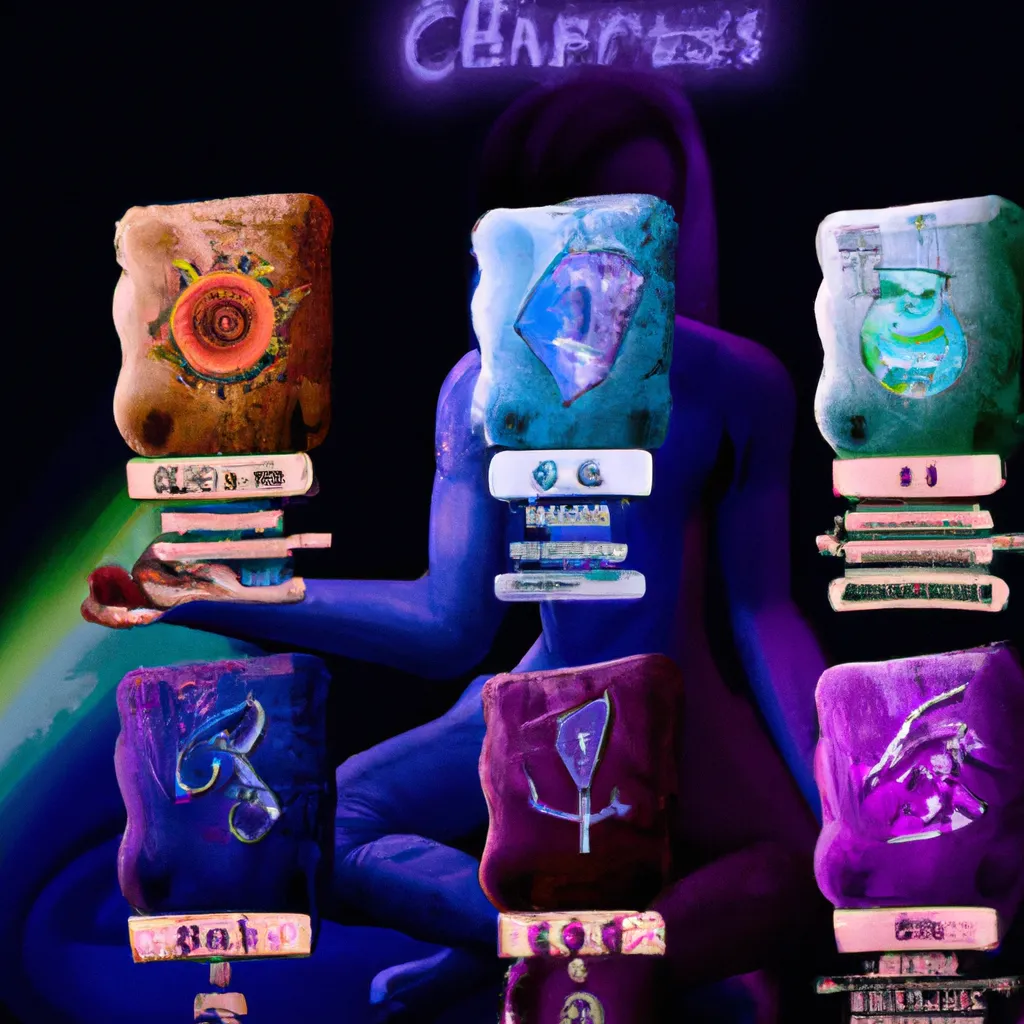 Imagem chakras bloques symptomes