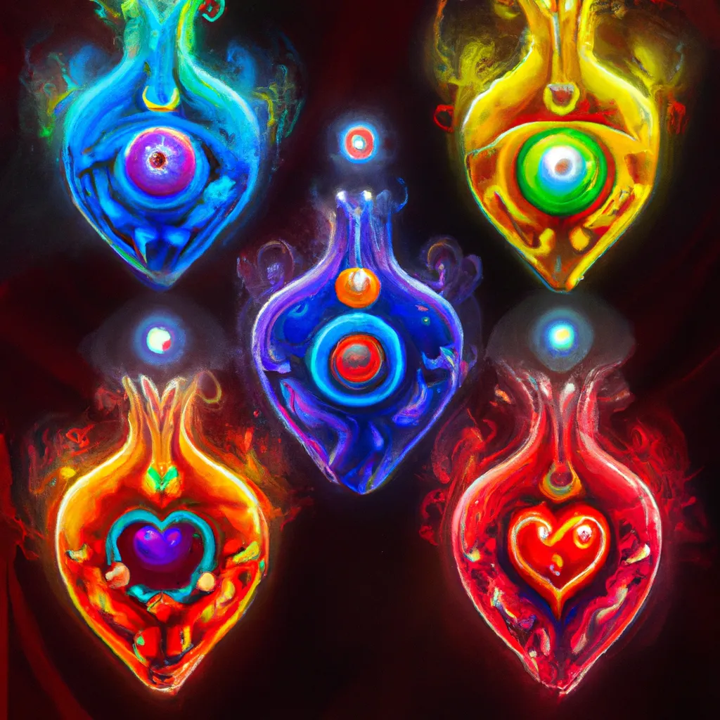 Imagem chakras cardiaco