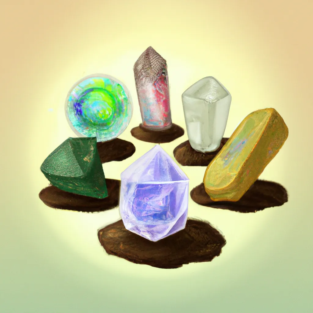 Imagem chakras cores e pedras