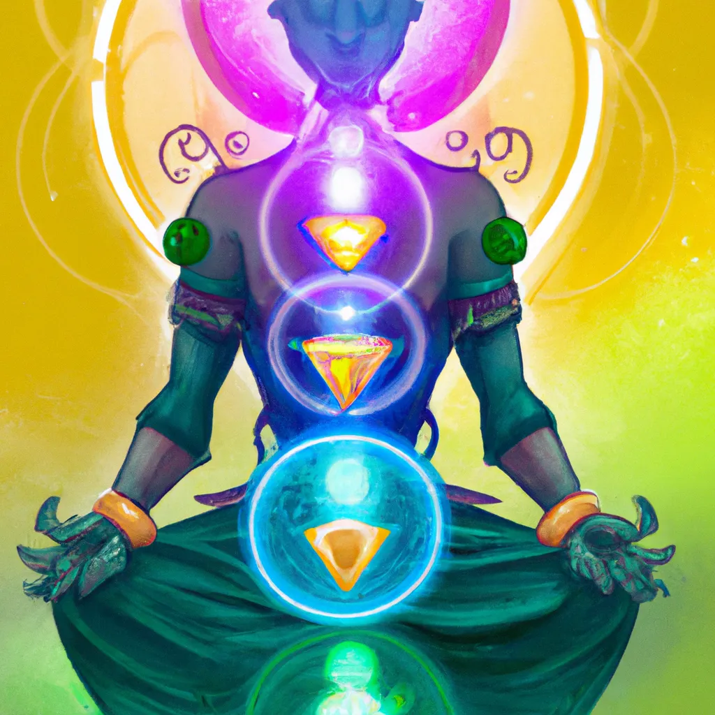 Imagem chakras da riqueza
