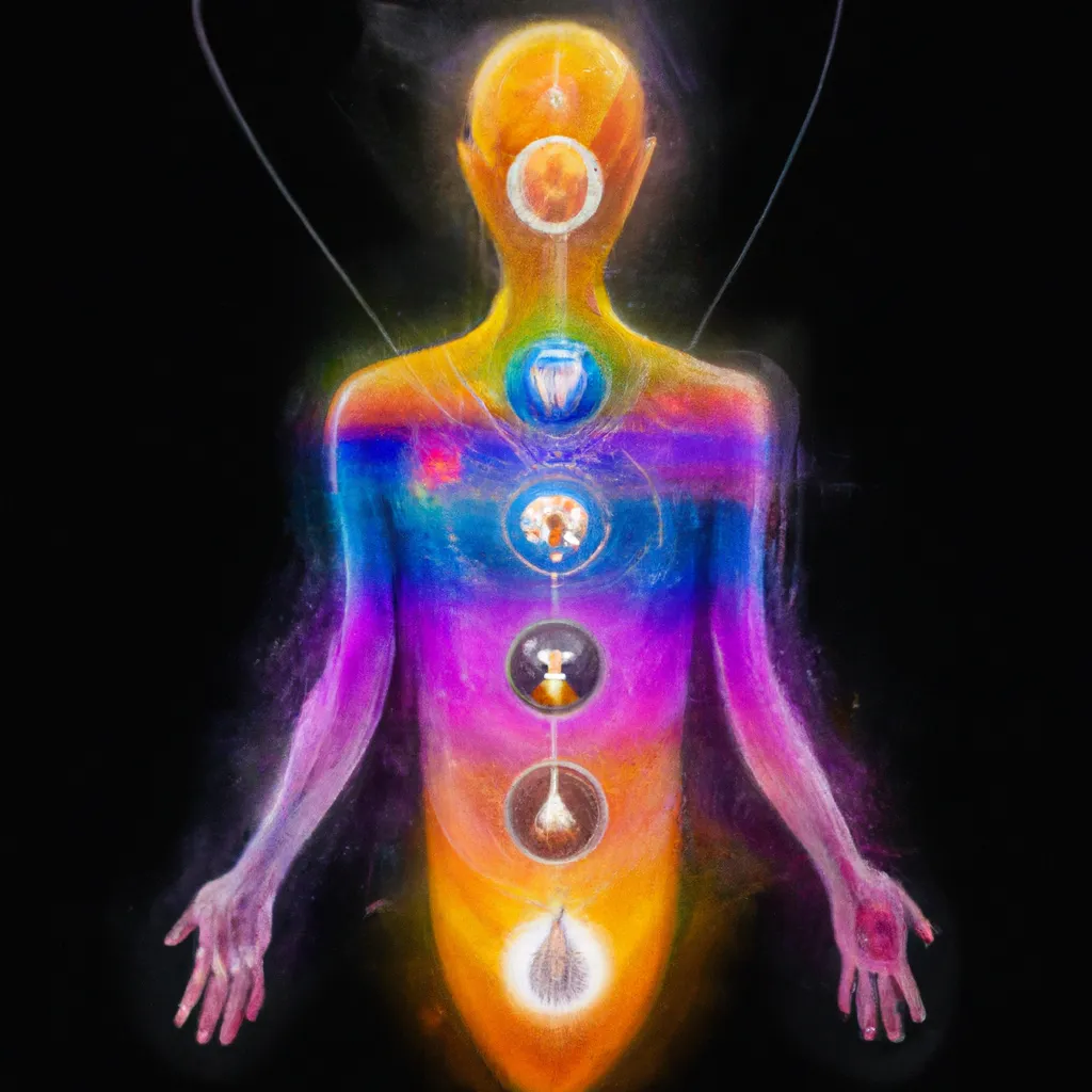 Imagem chakras glandulas