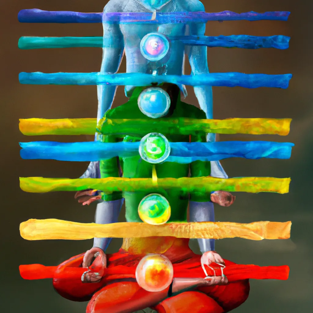 Imagem chakras hiperativos