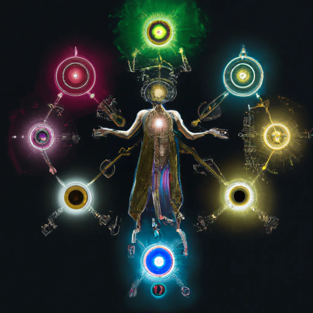 Imagem chakras inferiores