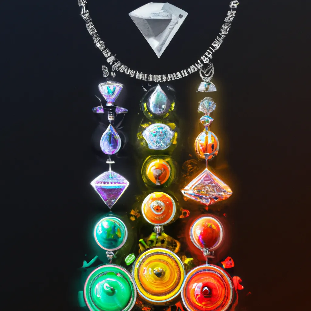 Imagem chakras jewelry