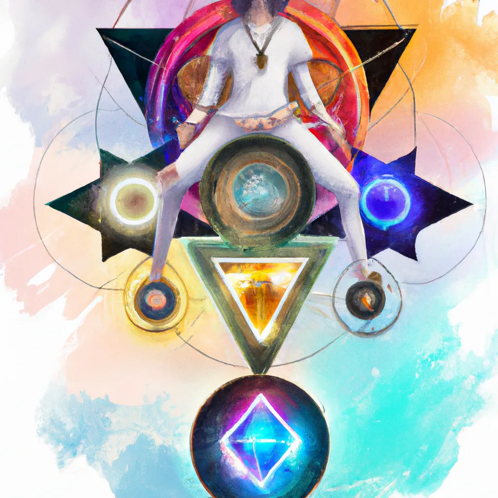 Imagem chakras laringeo