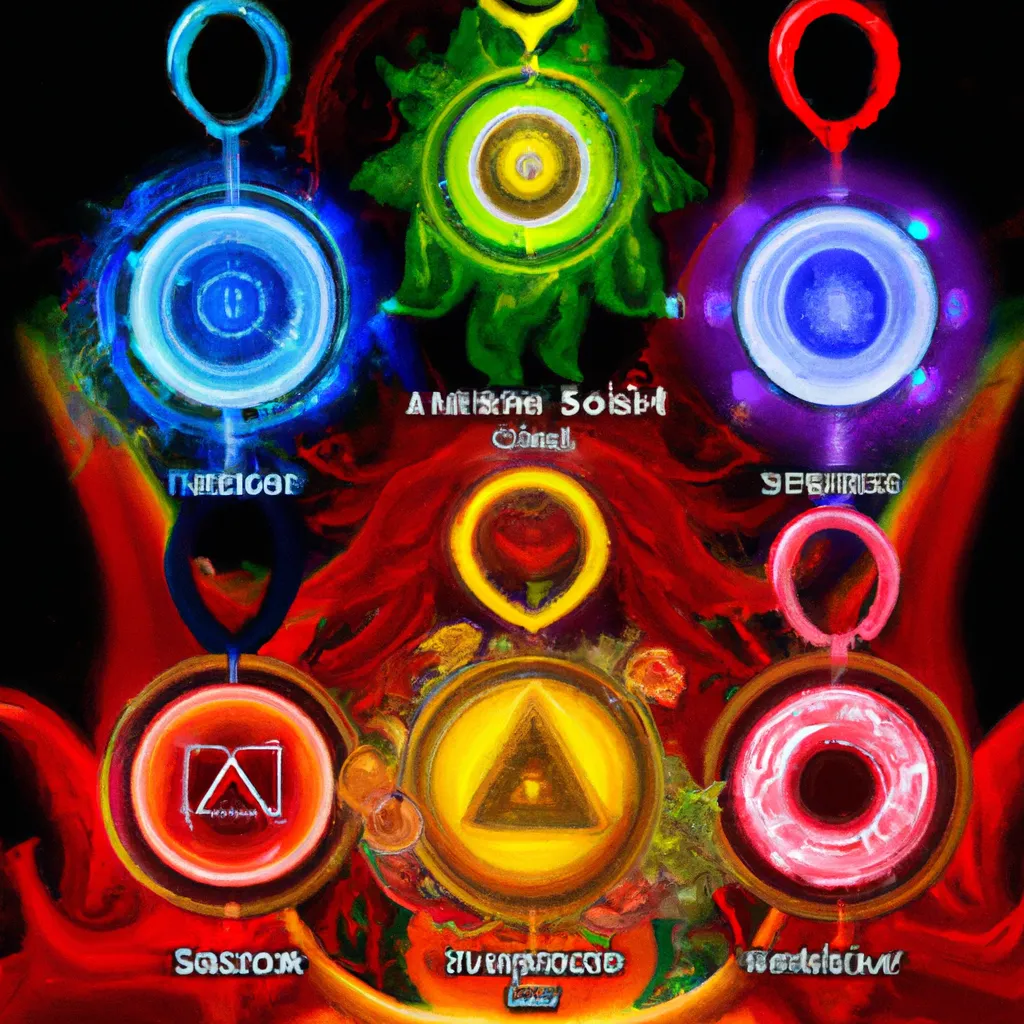 Imagem chakras localizacao