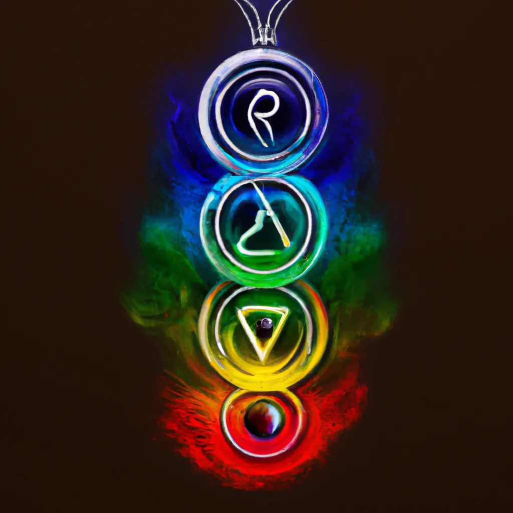 Imagem chakras ordem