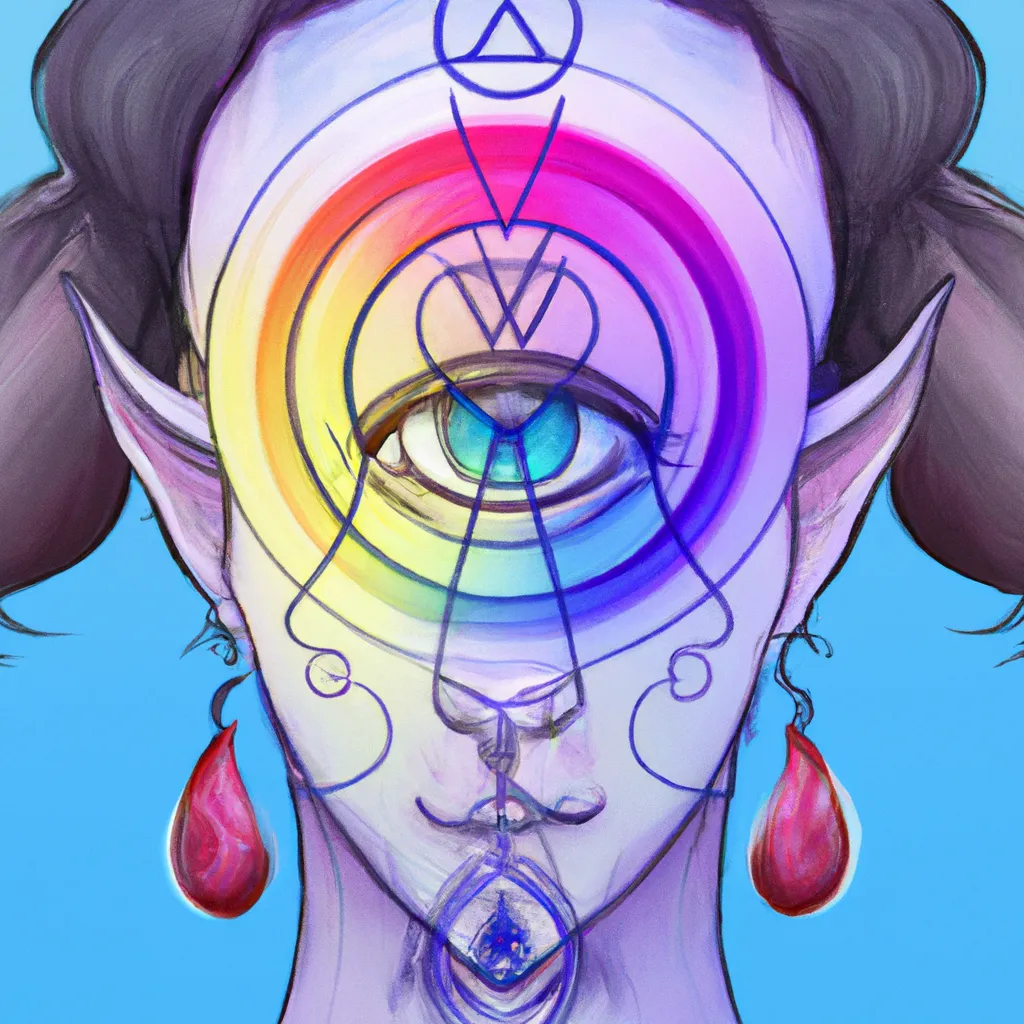 Imagem chakras orelha
