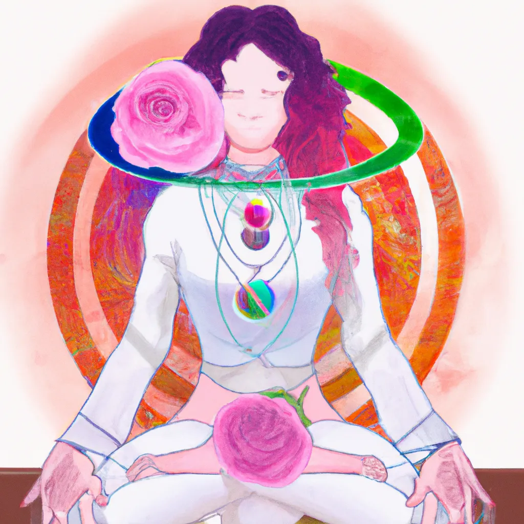 Imagem chakras rosa