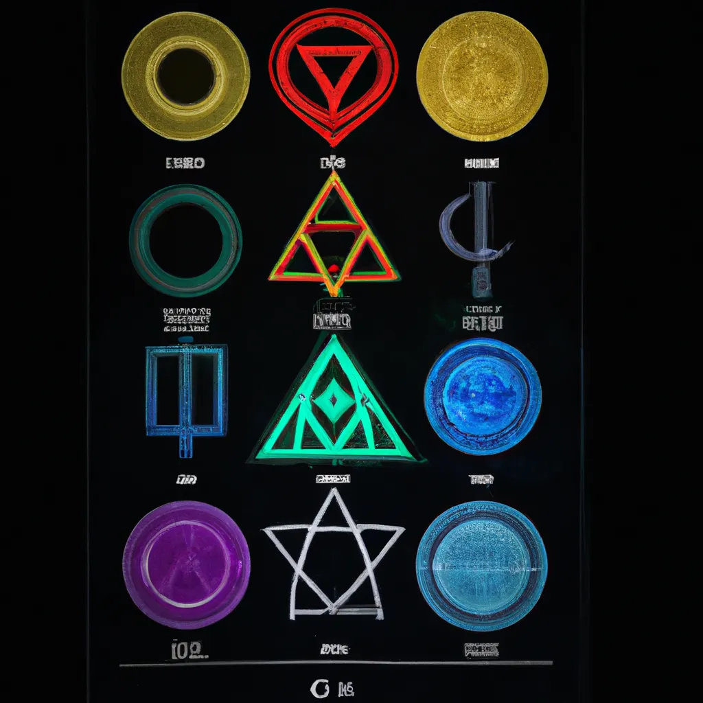 Imagem chakras simbolos