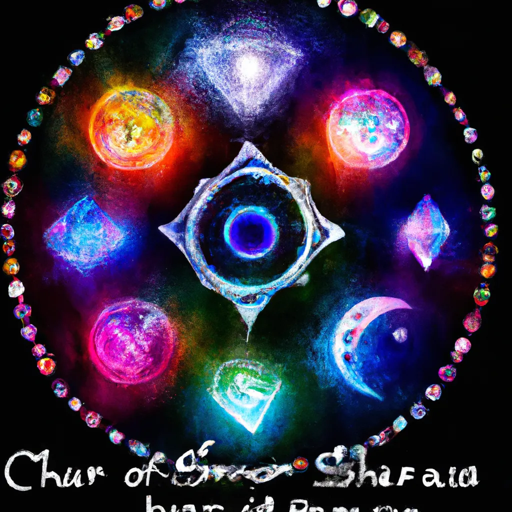 Imagem chakras transpessoais