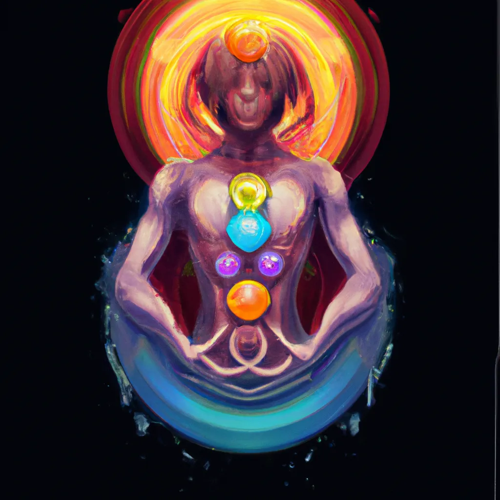 Imagem chakras utero