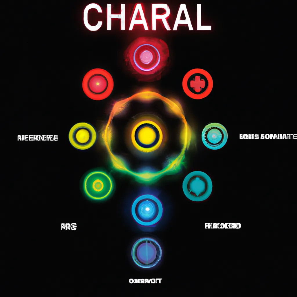 Imagem chakras vector