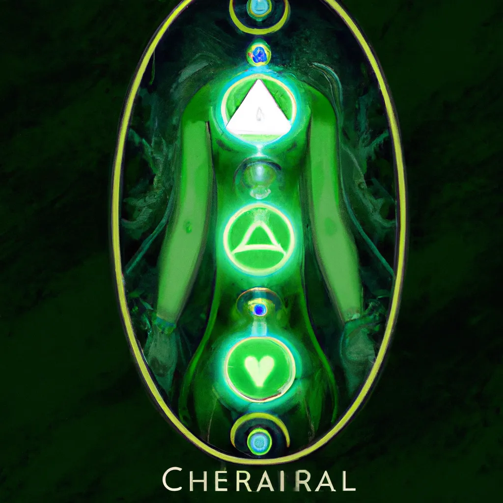 Imagem chakras verde significado