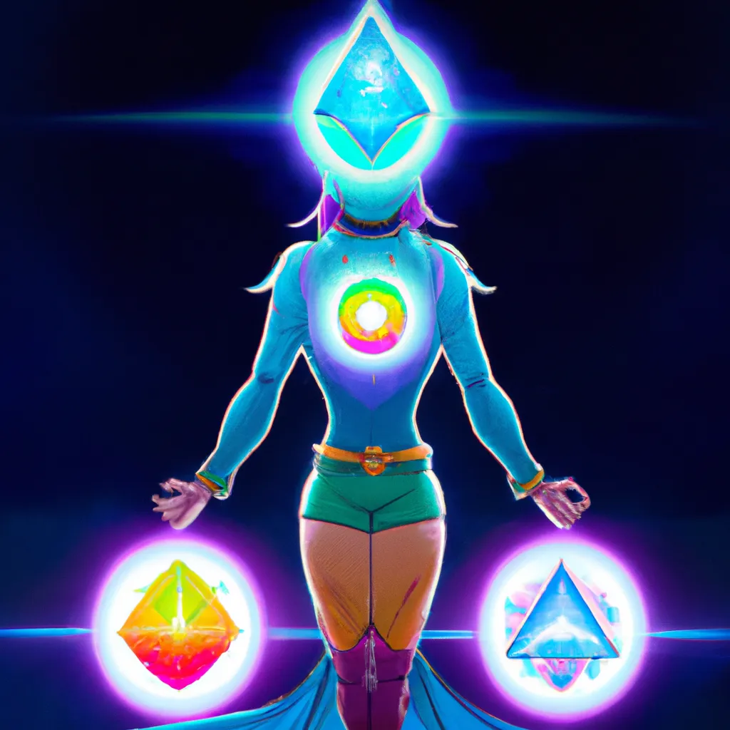 Imagem chakras video animado