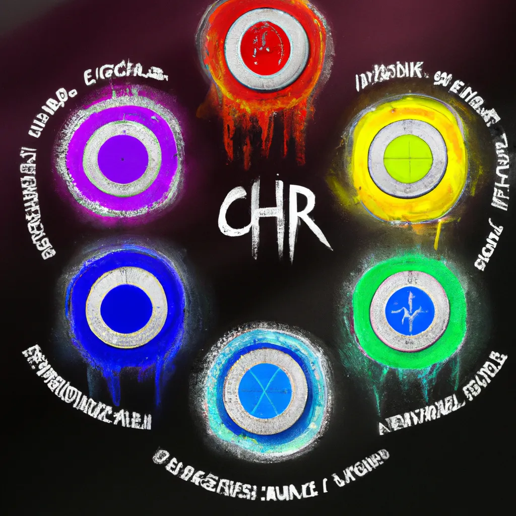 Imagem chakras with colors