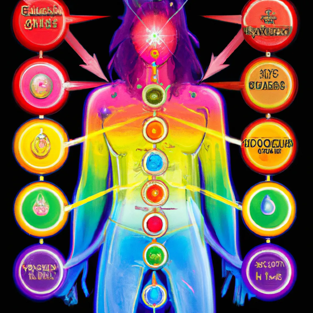 Imagem chakras y sus funciones