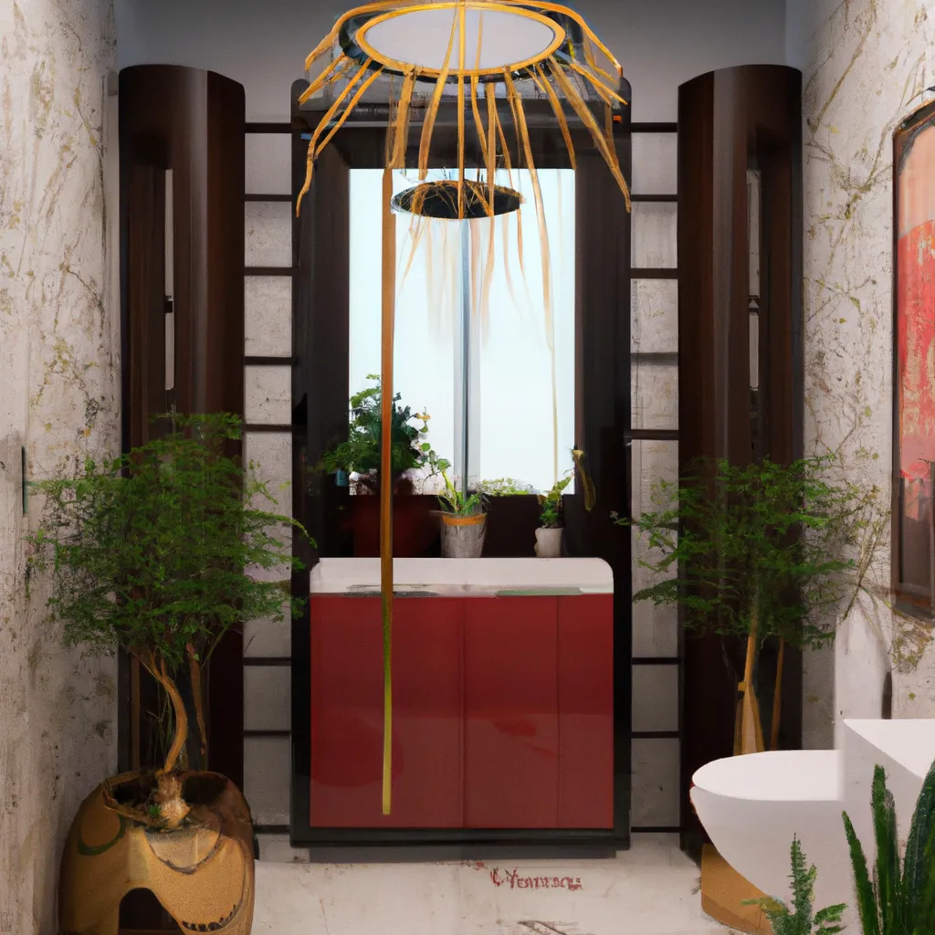 Imagem feng shui banheiro prosperidade