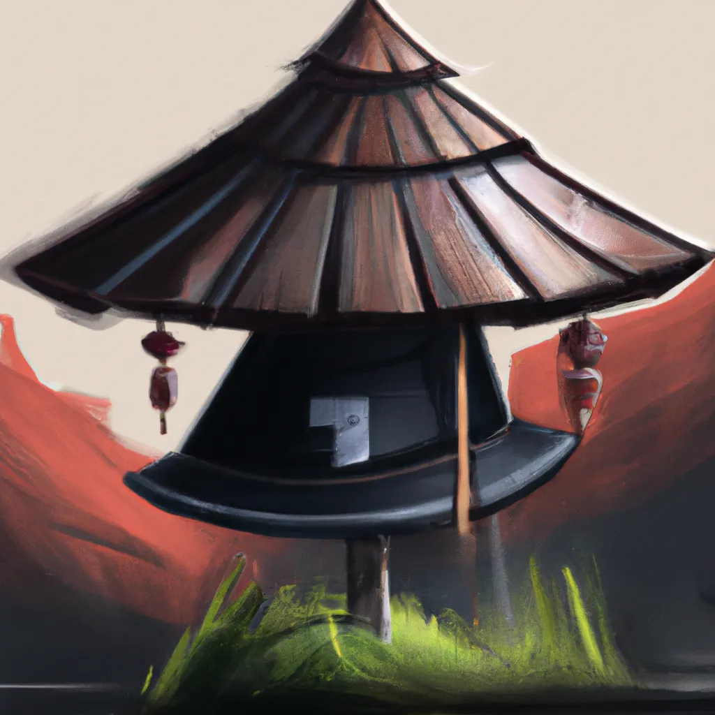 Imagem feng shui chapeu preto