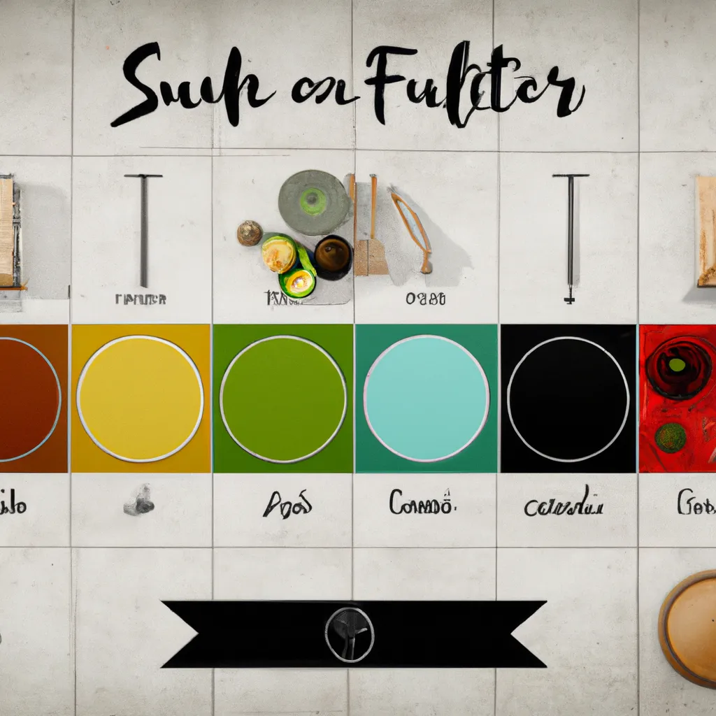 Imagem feng shui cores para cozinha