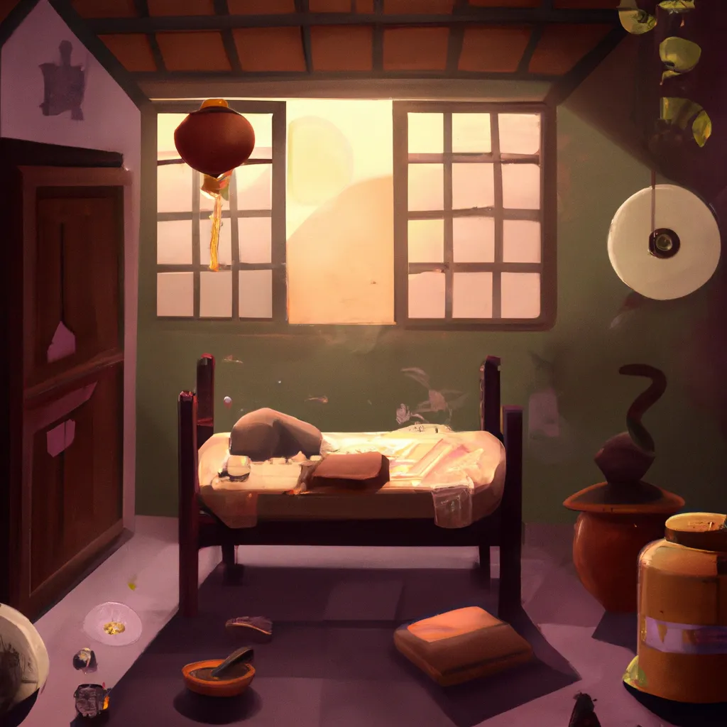 Imagem feng shui dormir