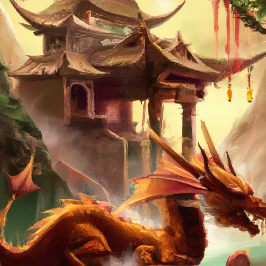 Imagem feng shui dragao
