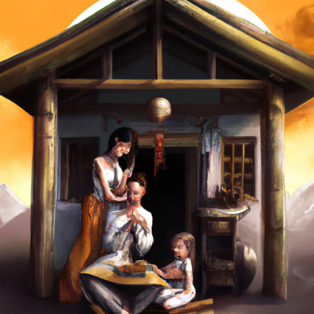 Imagem feng shui familia