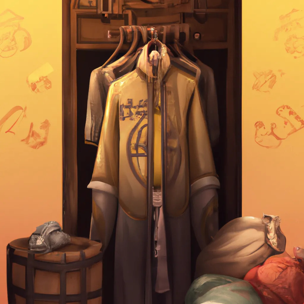 Imagem feng shui guarda roupa
