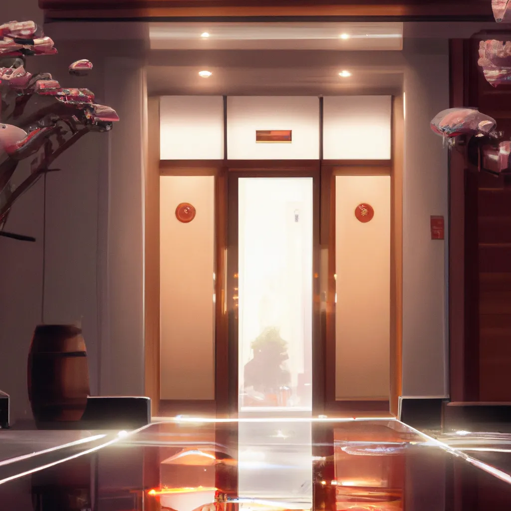 Imagem feng shui hall de entrada apartamento