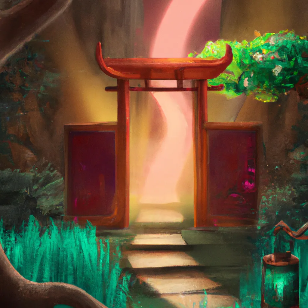 Imagem feng shui jardim entrada