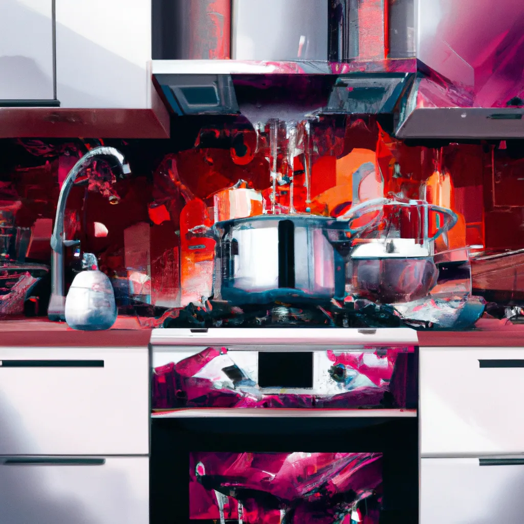 Imagem feng shui kitchen sink and stove