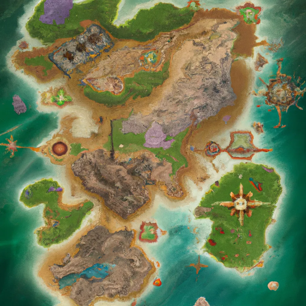 Imagem feng shui mapa