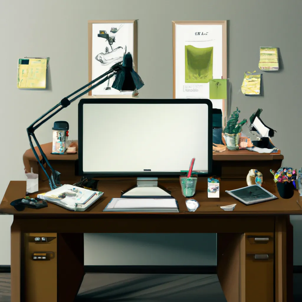 Mesa de Trabalho em L: Descubra os Segredos do Feng Shui para otimizar seu Ambiente! 9 Imagem feng shui mesa de trabalho em l