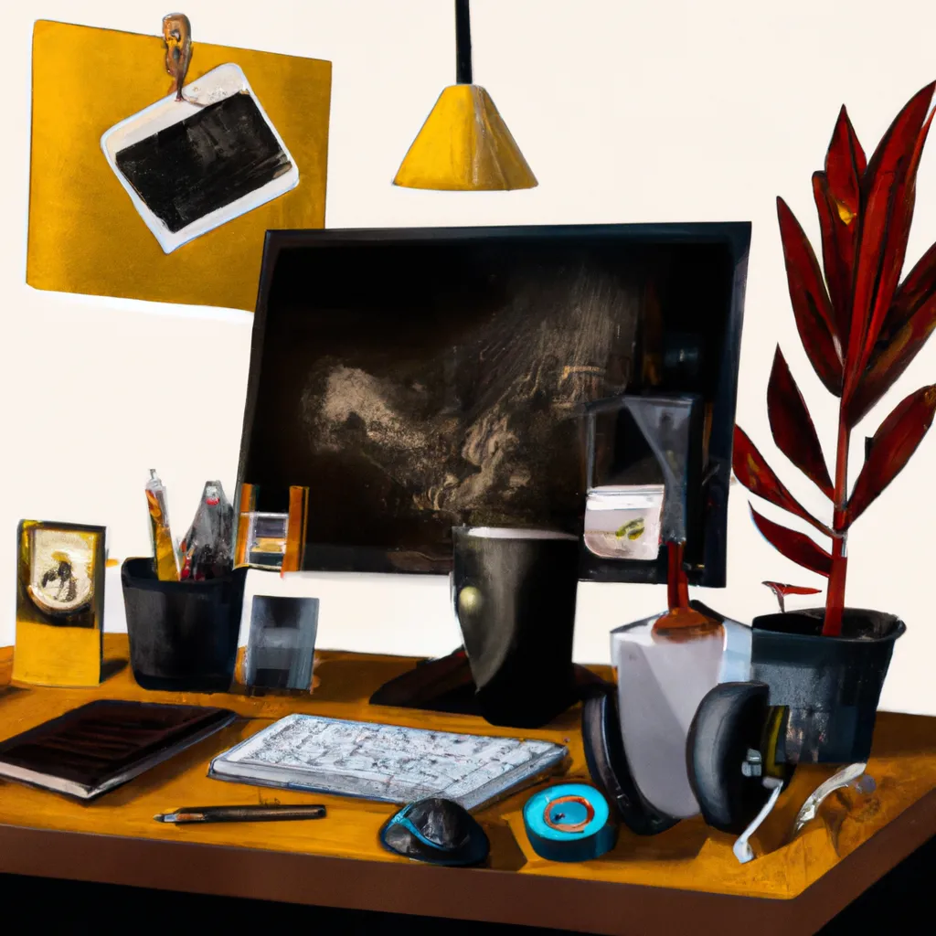 Como o Feng Shui Pode Transformar a Sua Mesa de Trabalho! 9 Imagem feng shui na mesa de trabalho